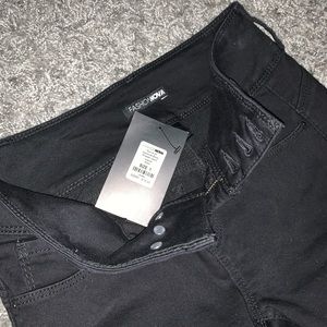 Two pairs of skinny high waisted jeans